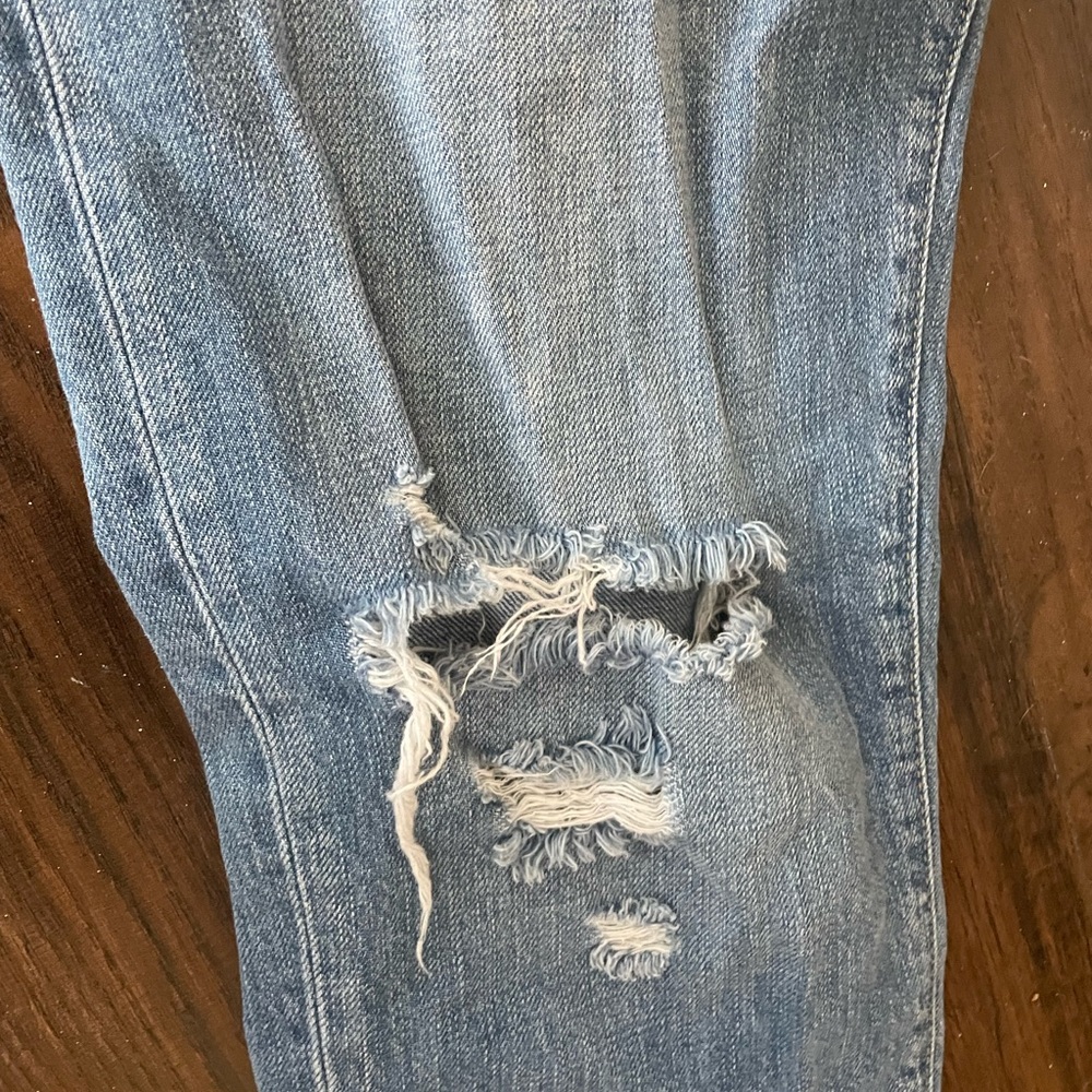 Kancan distressed paper bag jeans - Picture 3 of 7